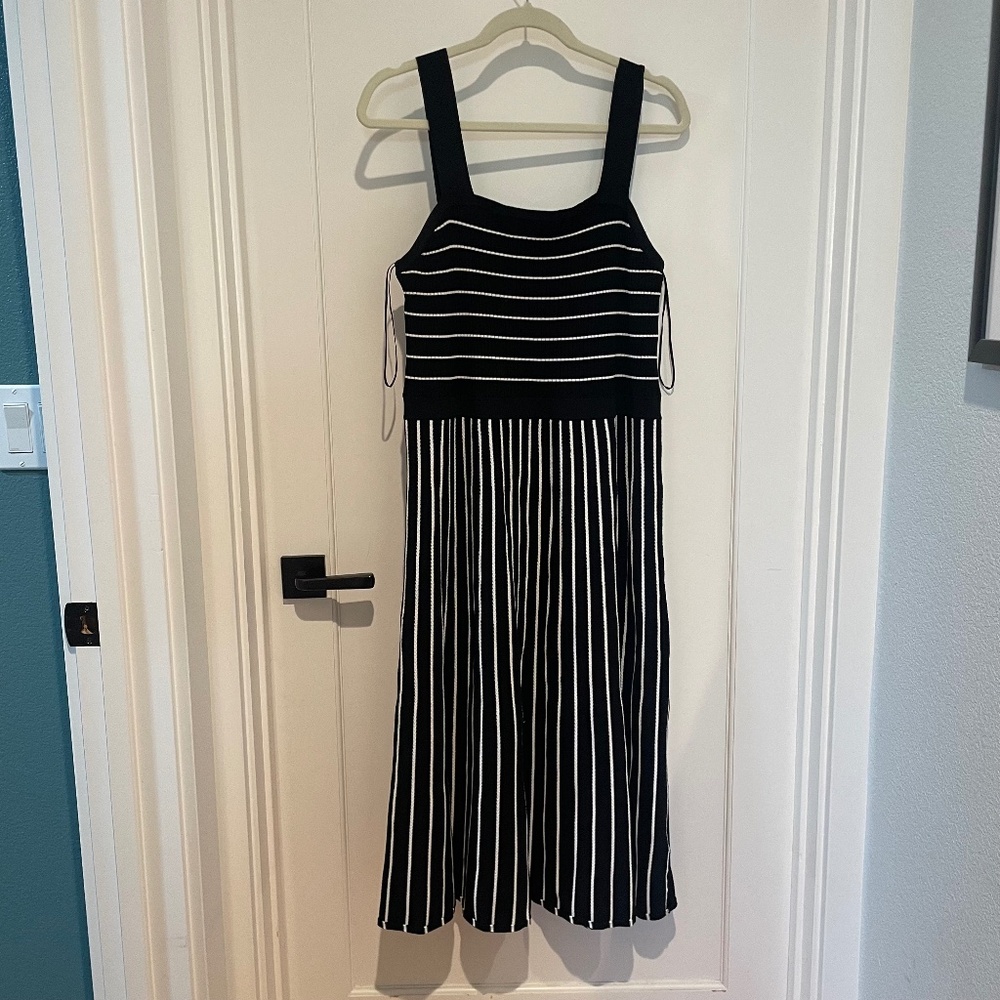 Black and White Banana Republic Tank dress